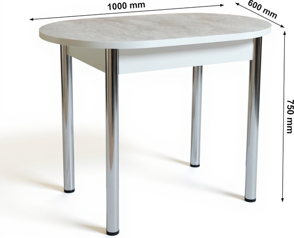 Обеденный стол СВД Юнио 100х60 / 003О.П16.Х 