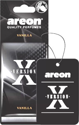 Ароматизатор автомобильный Areon X Version Vanilla / ARE-AXV02 - фото