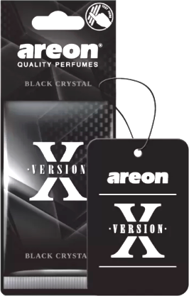 Ароматизатор автомобильный Areon X Version Black Crystal / ARE-AXV10 - фото