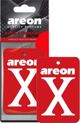 Ароматизатор автомобильный Areon X Apple & Cinnamon / ARE-XV19B