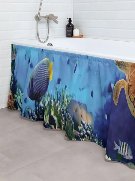 Шторка под ванну JoyArty 60x150 / bt_2611