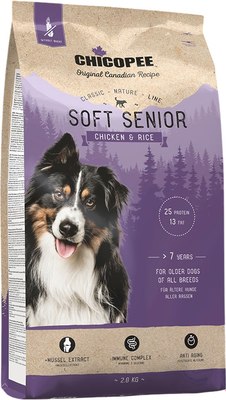 Сухой корм для собак Chicopee CNL Soft Senior Chicken & Rice - фото