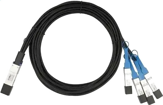 Кабель LR-Link LRDAC-QSFP28-4SFP28-3M - фото