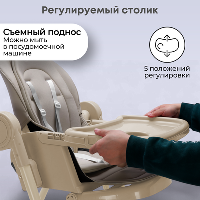 Стульчик для кормления Bubago Pablo / BG 139-2