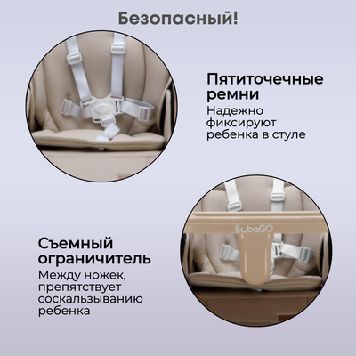 Стульчик для кормления Bubago Pablo / BG 139-2