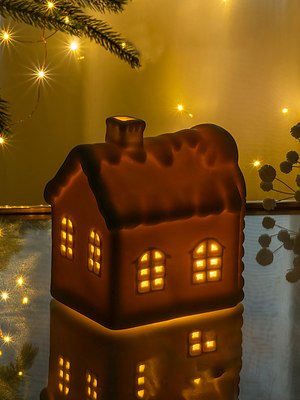 Ночник Лючия Фарфоровый Домик 03 / 185-03