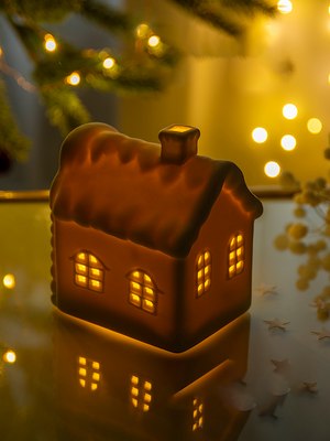 Ночник Лючия Фарфоровый Домик 03 / 185-03