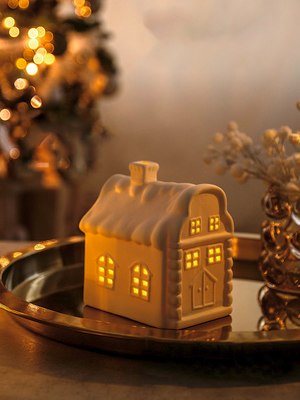 Ночник Лючия Фарфоровый Домик 03 / 185-03