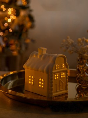 Ночник Лючия Фарфоровый Домик 03 / 185-03