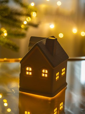 Ночник Лючия Фарфоровый Домик 05 / 185-05