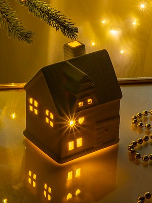 Ночник Лючия Фарфоровый Домик 05 / 185-05