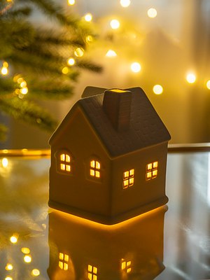 Ночник Лючия Фарфоровый Домик 05 / 185-05