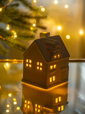 Ночник Лючия Фарфоровый Домик 05 / 185-05