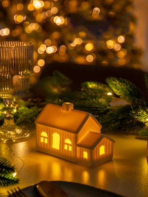 Ночник Лючия Фарфоровый Домик 09 / 185-09