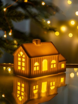 Ночник Лючия Фарфоровый Домик 09 / 185-09