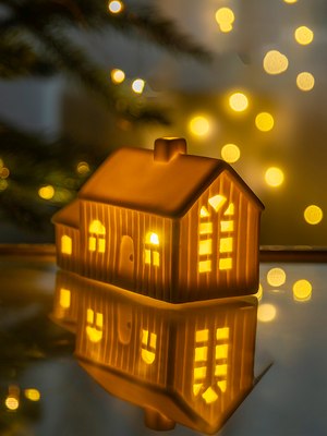 Ночник Лючия Фарфоровый Домик 09 / 185-09