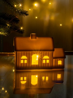 Ночник Лючия Фарфоровый Домик 09 / 185-09