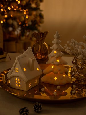 Ночник Лючия Зимняя Избушка 01 / 186-01