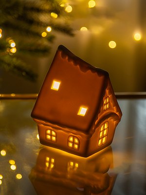 Ночник Лючия Зимняя Избушка 01 / 186-01