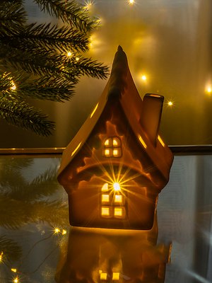 Ночник Лючия Зимняя Избушка 01 / 186-01