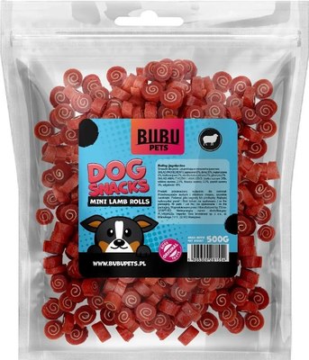 Лакомство для собак Bubu Pets Мини-роллы с бараниной / PS0021 - фото
