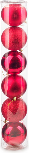 Набор шаров новогодних Ausini HE20248-68-5 - фото
