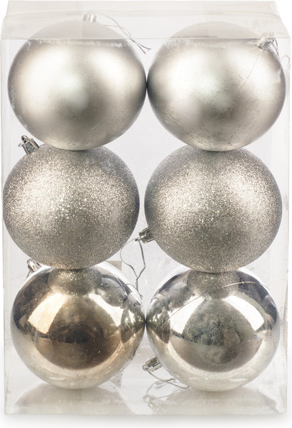 Набор шаров новогодних Ausini HE20248-71-1 - фото