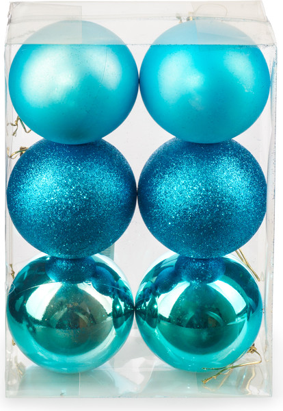 Набор шаров новогодних Ausini HE20248-71-2 - фото