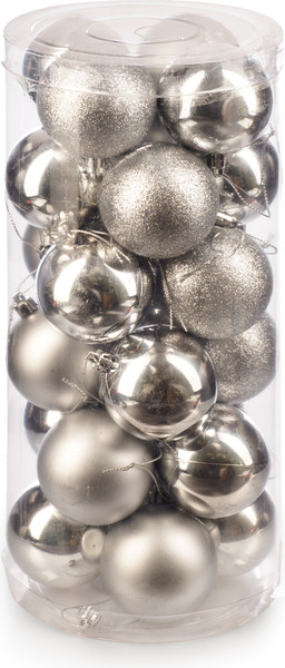 Набор шаров новогодних Ausini HE20248-61-1 - фото