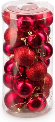 Набор шаров новогодних Ausini HE20248-61-5 - фото
