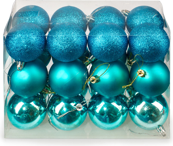 Набор шаров новогодних Ausini HE20248-64-2 - фото