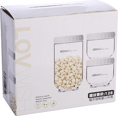 Набор емкостей для хранения Mayer&Boch Lovwish 31204