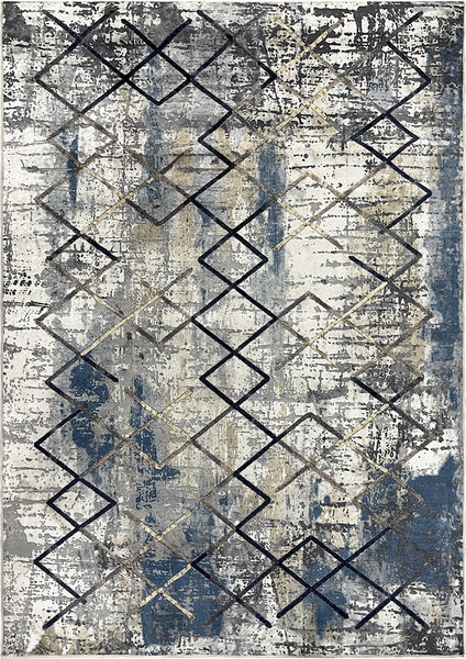 Покрытие напольное тафтинговое Linea Hali Elegant / N1025-BLUE - фото