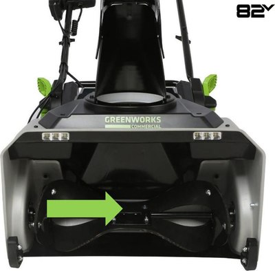 Снегоуборщик аккумуляторный Greenworks 82SN22 / 2603307