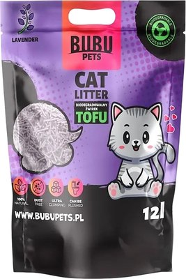 Наполнитель для туалета Bubu Pets Tofu Lavender - фото