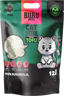 Наполнитель для туалета Bubu Pets Tofu Pine - фото