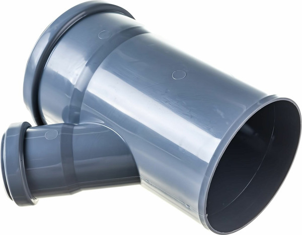 Тройник внутренней канализации Политэк ТПК 110x50/45 ПП - фото