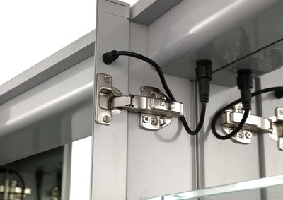 Шкаф с зеркалом для ванной Aquatek AQ7104-MLC