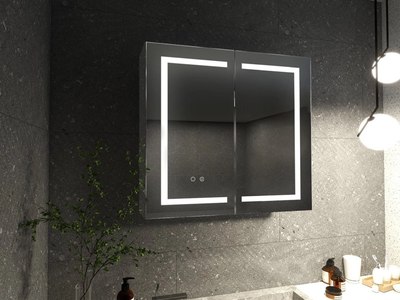 Шкаф с зеркалом для ванной Aquatek AQ7104-MLC