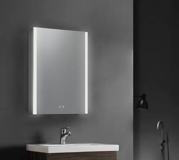 Шкаф с зеркалом для ванной Aquatek AQ7129-MLC