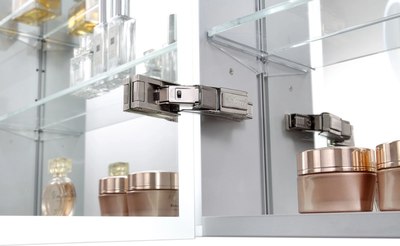 Шкаф с зеркалом для ванной Aquatek AQ7103B-MLC