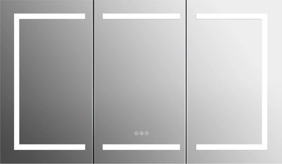 Шкаф с зеркалом для ванной Aquatek AQ7124-MLC