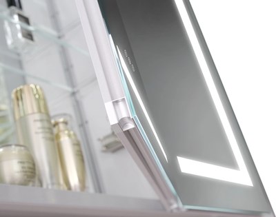 Шкаф с зеркалом для ванной Aquatek AQ7124-MLC