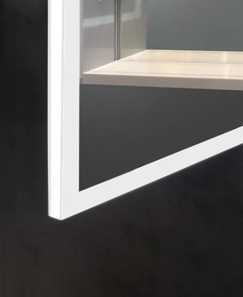 Шкаф с зеркалом для ванной Aquatek AQ7603B-MLC