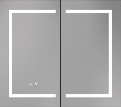 Шкаф с зеркалом для ванной Aquatek AQ7804-MLC