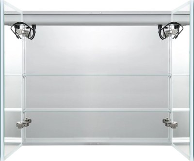 Шкаф с зеркалом для ванной Aquatek AQ7803B-MLC