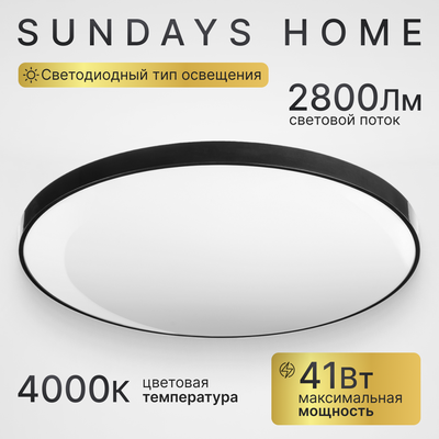 Потолочный светильник Sundays Home 240924-16 / 5795 - фото