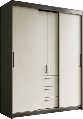 Шкаф Евва Престиж Без зеркал / ПР-4D2Z3S - фото