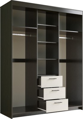 Шкаф Евва Престиж Без зеркал / ПР-4D2Z3S