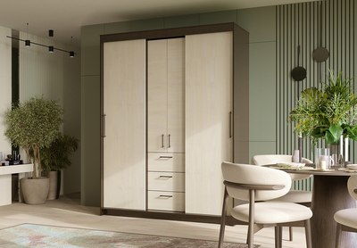 Шкаф Евва Престиж Без зеркал / ПР-4D2Z3S